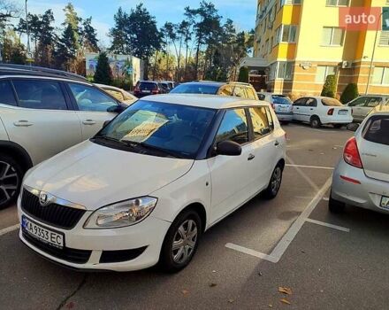 Белый Шкода Фабия, объемом двигателя 1.4 л и пробегом 235 тыс. км за 6000 $, фото 2 на Automoto.ua