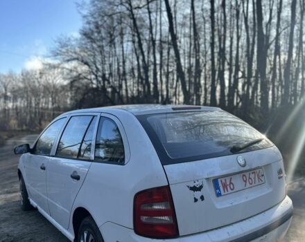 Білий Шкода Фабія, об'ємом двигуна 1.4 л та пробігом 333 тис. км за 1350 $, фото 3 на Automoto.ua