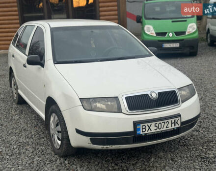 Білий Шкода Фабія, об'ємом двигуна 1.4 л та пробігом 268 тис. км за 2700 $, фото 3 на Automoto.ua