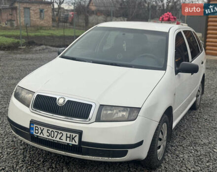 Білий Шкода Фабія, об'ємом двигуна 1.4 л та пробігом 268 тис. км за 2700 $, фото 24 на Automoto.ua