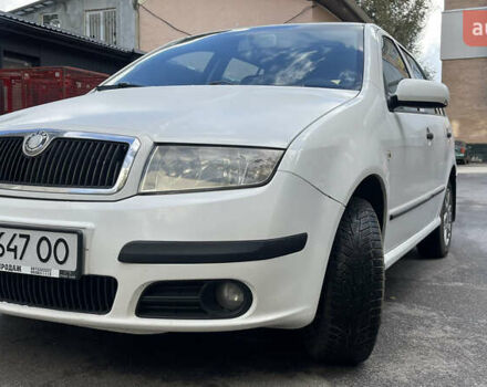 Белый Шкода Фабия, объемом двигателя 1.39 л и пробегом 302 тыс. км за 3850 $, фото 1 на Automoto.ua