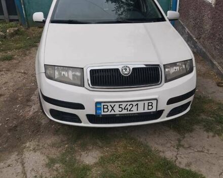 Белый Шкода Фабия, объемом двигателя 1.2 л и пробегом 260 тыс. км за 3650 $, фото 8 на Automoto.ua