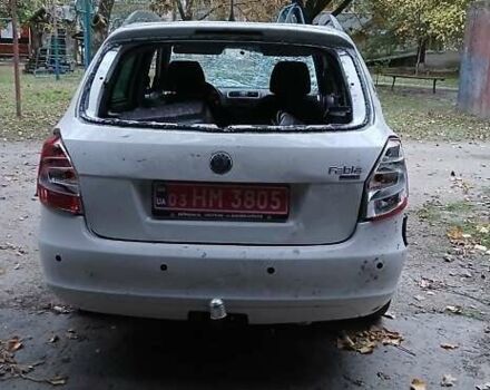 Белый Шкода Фабия, объемом двигателя 1.6 л и пробегом 223 тыс. км за 2700 $, фото 9 на Automoto.ua