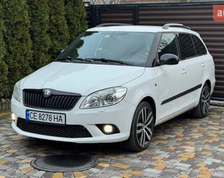 Білий Шкода Фабія, об'ємом двигуна 1.4 л та пробігом 188 тис. км за 7600 $, фото 1 на Automoto.ua