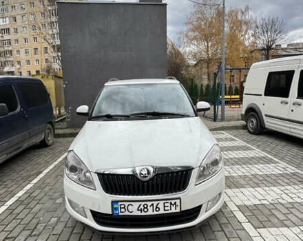 Белый Шкода Фабия, объемом двигателя 1.2 л и пробегом 195 тыс. км за 5500 $, фото 2 на Automoto.ua