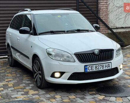 Білий Шкода Фабія, об'ємом двигуна 1.4 л та пробігом 188 тис. км за 7600 $, фото 4 на Automoto.ua