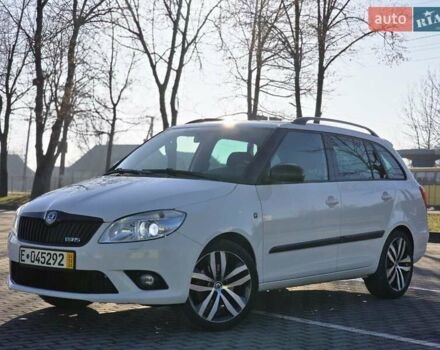 Белый Шкода Фабия, объемом двигателя 1.4 л и пробегом 188 тыс. км за 7950 $, фото 7 на Automoto.ua