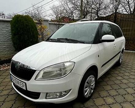 Белый Шкода Фабия, объемом двигателя 1.6 л и пробегом 175 тыс. км за 5800 $, фото 13 на Automoto.ua