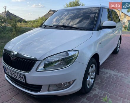 Белый Шкода Фабия, объемом двигателя 1.39 л и пробегом 189 тыс. км за 5600 $, фото 1 на Automoto.ua
