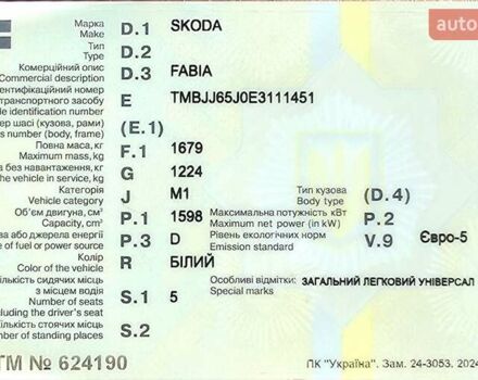 Белый Шкода Фабия, объемом двигателя 1.6 л и пробегом 190 тыс. км за 6000 $, фото 5 на Automoto.ua