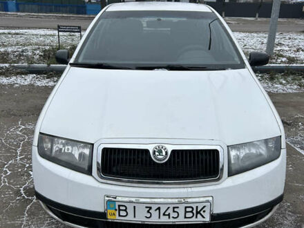 Белый Шкода Фабия, объемом двигателя 1.2 л и пробегом 167 тыс. км за 2500 $, фото 1 на Automoto.ua