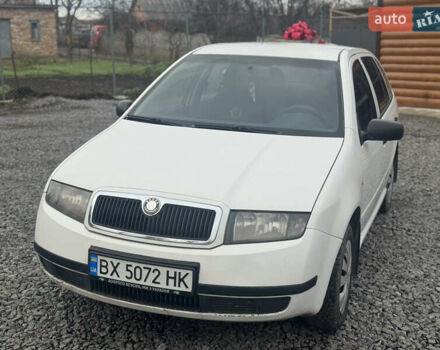Белый Шкода Фабия, объемом двигателя 1.4 л и пробегом 268 тыс. км за 2700 $, фото 1 на Automoto.ua
