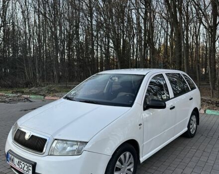 Белый Шкода Фабия, объемом двигателя 1.9 л и пробегом 460 тыс. км за 1650 $, фото 1 на Automoto.ua