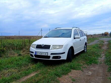 Шкода Фабия 2004 в Кременчуге на Automoto.ua Белый Шкода Фабия, объемом двигателя 1.2 л и пробегом 350 тыс. км за 3500 $, фото 1 на Automoto.ua