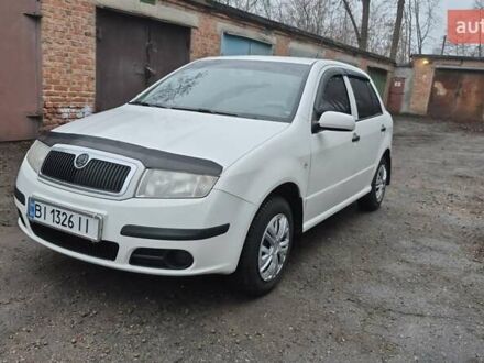 Білий Шкода Фабія, об'ємом двигуна 1.2 л та пробігом 253 тис. км за 3900 $, фото 1 на Automoto.ua