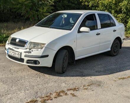 Білий Шкода Фабія, об'ємом двигуна 1.4 л та пробігом 207 тис. км за 3500 $, фото 1 на Automoto.ua