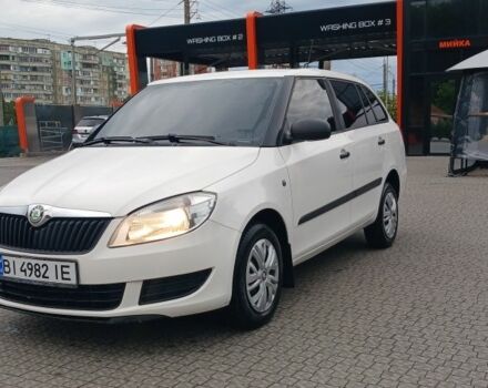 Белый Шкода Фабия, объемом двигателя 1.2 л и пробегом 248 тыс. км за 4850 $, фото 1 на Automoto.ua