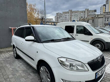 Белый Шкода Фабия, объемом двигателя 1.2 л и пробегом 195 тыс. км за 5500 $, фото 1 на Automoto.ua