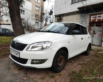 Белый Шкода Фабия, объемом двигателя 1.2 л и пробегом 321 тыс. км за 4300 $, фото 1 на Automoto.ua