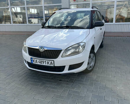 Білий Шкода Фабія, об'ємом двигуна 1.39 л та пробігом 250 тис. км за 4000 $, фото 1 на Automoto.ua