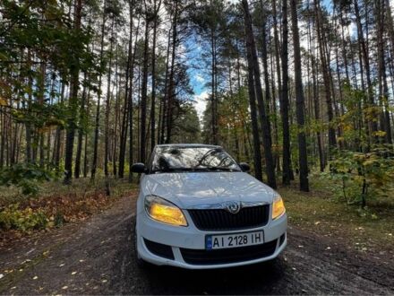Белый Шкода Фабия, объемом двигателя 1.4 л и пробегом 255 тыс. км за 4300 $, фото 1 на Automoto.ua