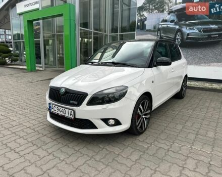 Білий Шкода Фабія, об'ємом двигуна 1.4 л та пробігом 163 тис. км за 9777 $, фото 1 на Automoto.ua