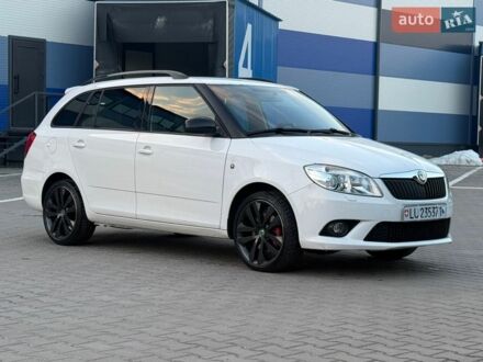 Білий Шкода Фабія, об'ємом двигуна 1.4 л та пробігом 170 тис. км за 9350 $, фото 1 на Automoto.ua