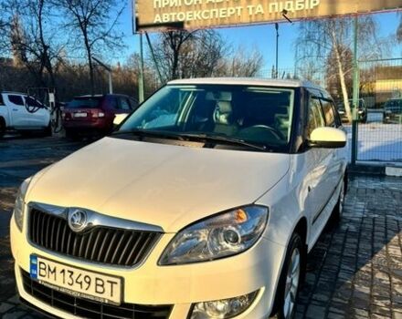 Белый Шкода Фабия, объемом двигателя 1.39 л и пробегом 123 тыс. км за 6500 $, фото 1 на Automoto.ua