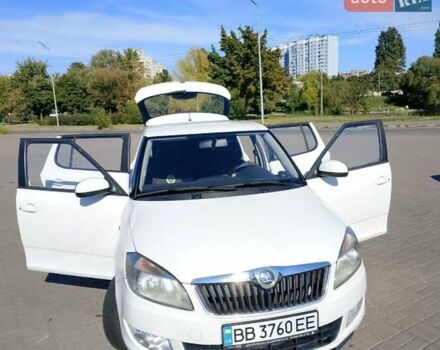 Білий Шкода Фабія, об'ємом двигуна 1.4 л та пробігом 158 тис. км за 4500 $, фото 1 на Automoto.ua