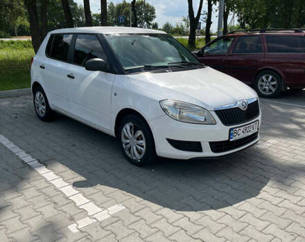 Белый Шкода Фабия, объемом двигателя 1.2 л и пробегом 217 тыс. км за 4800 $, фото 1 на Automoto.ua