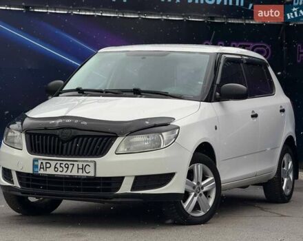 Белый Шкода Фабия, объемом двигателя 1.2 л и пробегом 161 тыс. км за 4299 $, фото 1 на Automoto.ua