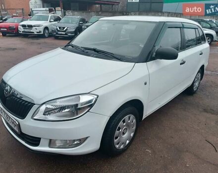 Белый Шкода Фабия, объемом двигателя 1.2 л и пробегом 182 тыс. км за 4850 $, фото 1 на Automoto.ua
