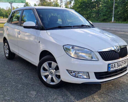 Белый Шкода Фабия, объемом двигателя 1.6 л и пробегом 236 тыс. км за 6500 $, фото 1 на Automoto.ua