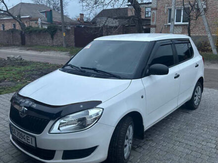 Белый Шкода Фабия, объемом двигателя 1.2 л и пробегом 189 тыс. км за 6600 $, фото 1 на Automoto.ua