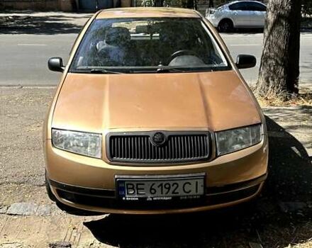 Бежевый Шкода Фабия, объемом двигателя 1.4 л и пробегом 296 тыс. км за 3100 $, фото 5 на Automoto.ua