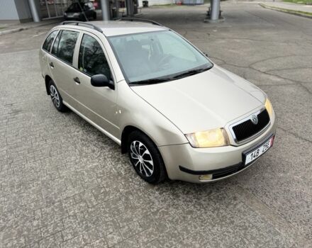 Бежевый Шкода Фабия, объемом двигателя 1.4 л и пробегом 195 тыс. км за 1999 $, фото 11 на Automoto.ua