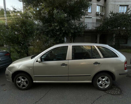 Бежевый Шкода Фабия, объемом двигателя 1.39 л и пробегом 214 тыс. км за 4478 $, фото 3 на Automoto.ua