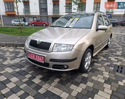 Бежевый Шкода Фабия, объемом двигателя 1.4 л и пробегом 163 тыс. км за 5499 $, фото 14 на Automoto.ua