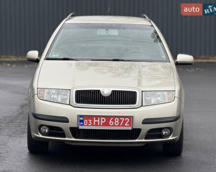 Бежевий Шкода Фабія, об'ємом двигуна 1.4 л та пробігом 211 тис. км за 4999 $, фото 5 на Automoto.ua