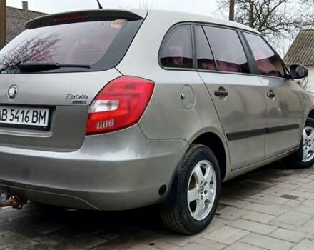 Бежевий Шкода Фабія, об'ємом двигуна 1.2 л та пробігом 195 тис. км за 4300 $, фото 3 на Automoto.ua