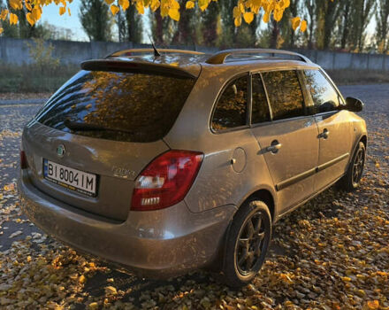 Бежевый Шкода Фабия, объемом двигателя 1.39 л и пробегом 215 тыс. км за 6299 $, фото 9 на Automoto.ua