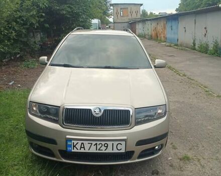 Бежевый Шкода Фабия, объемом двигателя 1.39 л и пробегом 189 тыс. км за 5500 $, фото 1 на Automoto.ua