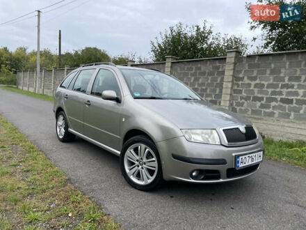 Шкода Фабия 2007 в Мукачеве на Automoto.ua Бежевый Шкода Фабия, объемом двигателя 1.4 л и пробегом 225 тыс. км за 4850 $, фото 1 на Automoto.ua