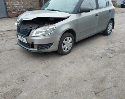Бежевий Шкода Фабія, об'ємом двигуна 1.2 л та пробігом 272 тис. км за 2500 $, фото 1 на Automoto.ua