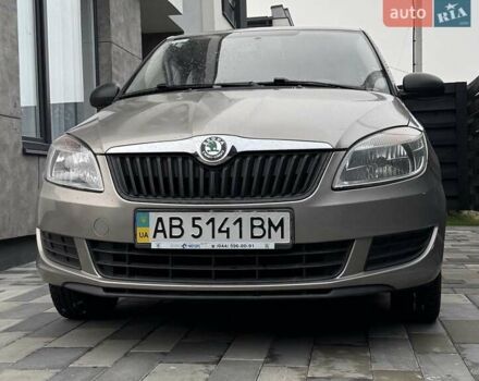 Бежевий Шкода Фабія, об'ємом двигуна 1.2 л та пробігом 86 тис. км за 7500 $, фото 1 на Automoto.ua