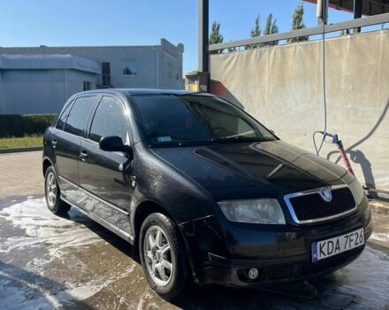 Черный Шкода Фабия, объемом двигателя 1.9 л и пробегом 470 тыс. км за 2600 $, фото 2 на Automoto.ua