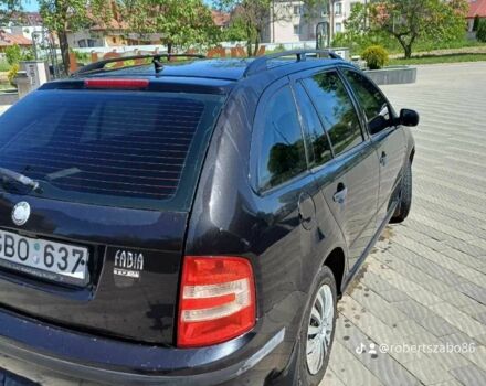Черный Шкода Фабия, объемом двигателя 1 л и пробегом 240 тыс. км за 1900 $, фото 4 на Automoto.ua