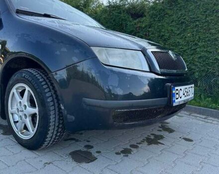 Черный Шкода Фабия, объемом двигателя 1.9 л и пробегом 452 тыс. км за 3800 $, фото 5 на Automoto.ua