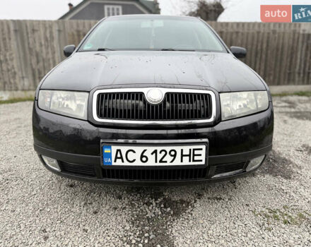 Чорний Шкода Фабія, об'ємом двигуна 1.39 л та пробігом 201 тис. км за 3750 $, фото 2 на Automoto.ua