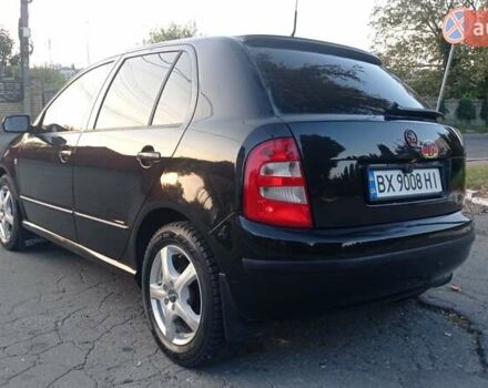 Черный Шкода Фабия, объемом двигателя 1.2 л и пробегом 260 тыс. км за 3450 $, фото 2 на Automoto.ua